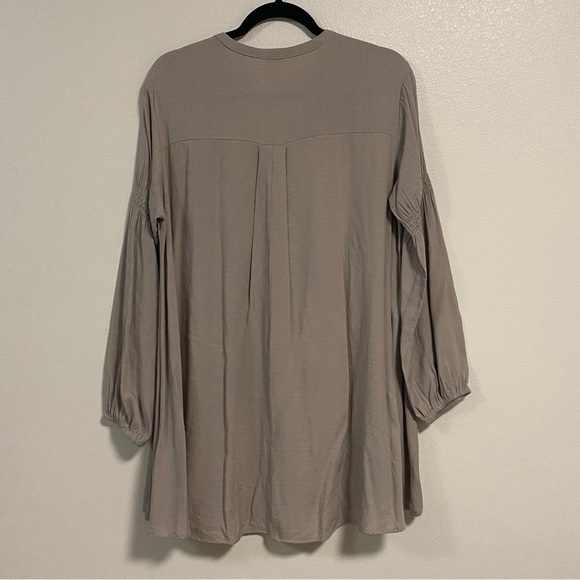 Umgee Ballon Sleeve Oversized Blouse Size Large - Picture 6 of 13